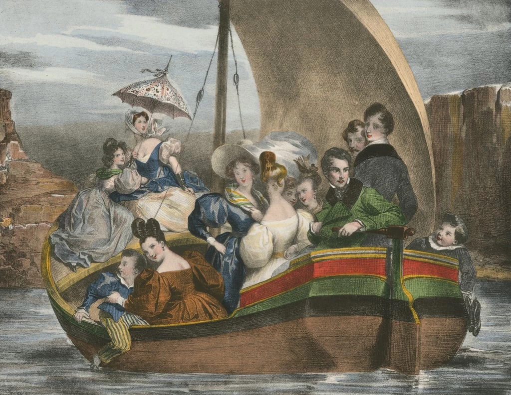 Passeggiata sull'acqua